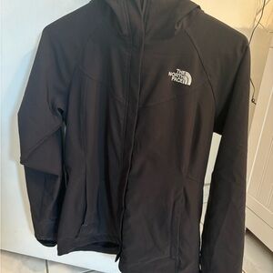 North Face Lined Water Resistant zip up Jacket
